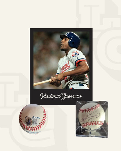 Pelota firmada Vladimir Guerrero