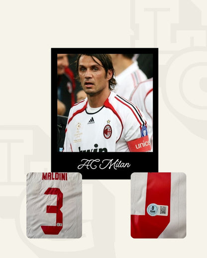 Jersey firmado Paolo Maldini Ac milan 2007