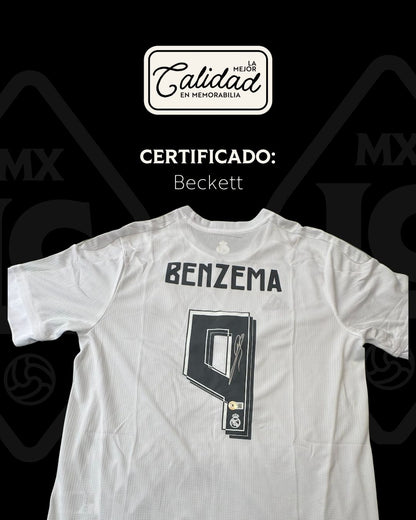 Jersey firmado Karim Benzema Real Madrid 2016