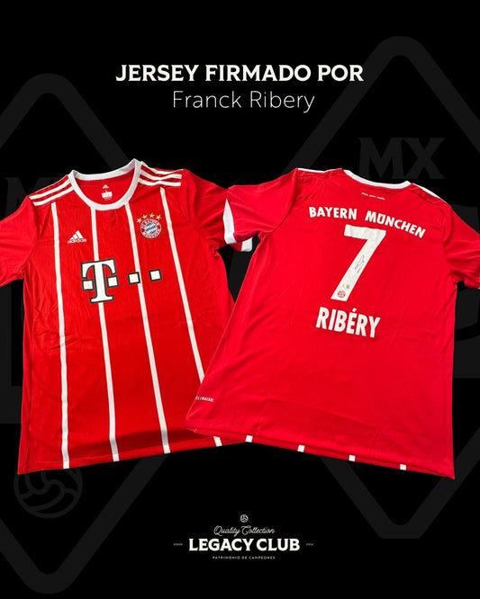 Jersey firmado Franck Ribery Bayer Munich