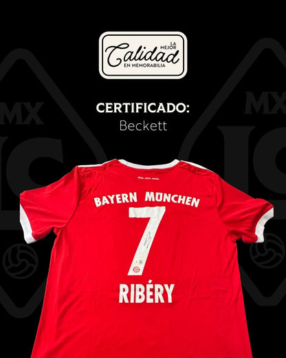 Jersey firmado Franck Ribery Bayer Munich