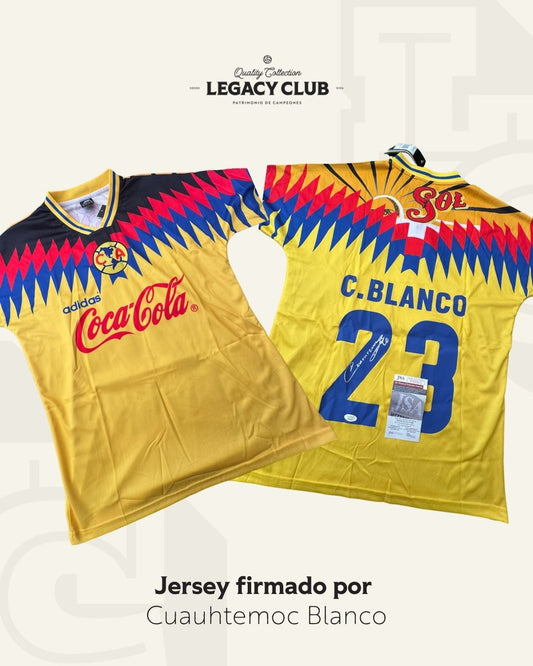 Jersey firmado Cuauhtemoc Blanco America