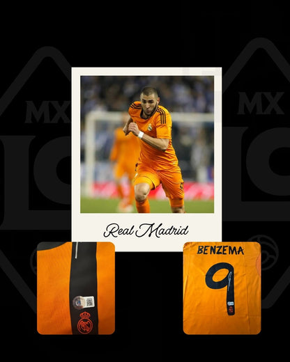 Jersey firmado Karim Benzema Real Madrid 2014