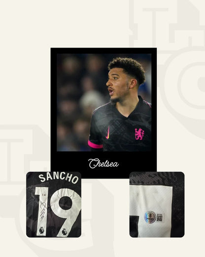 Jersey firmado Jadon Sancho Chelsea 2022