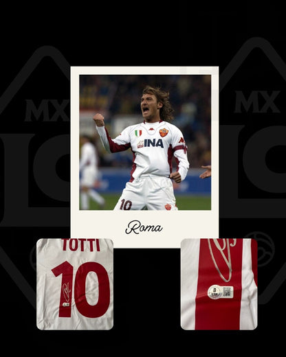 Jersey firmado Francesco Totti AS Roma 2002