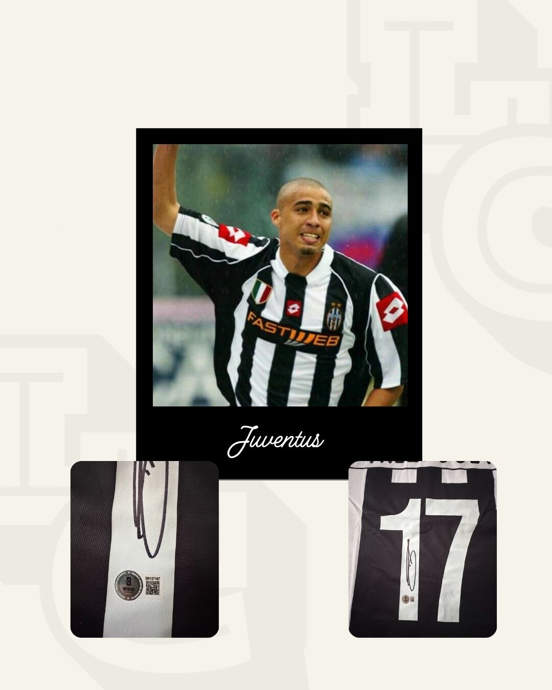 Jersey firmado David Trezeguet Juventus 2002