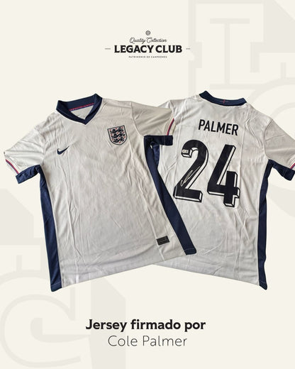 Jersey Firmado Cole Palmer Inglaterra 2022
