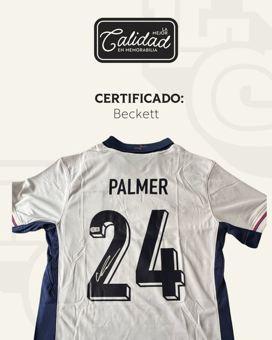 Jersey Firmado Cole Palmer Inglaterra 2022