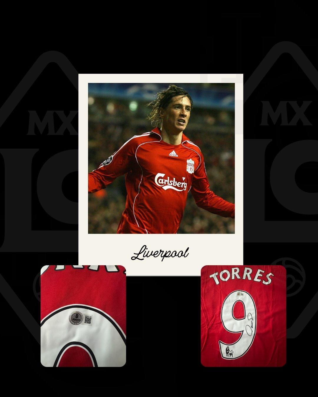 Jersey Firmado Fernando Torres Liverpool