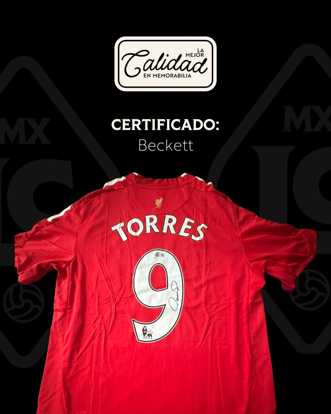 Jersey Firmado Fernando Torres Liverpool