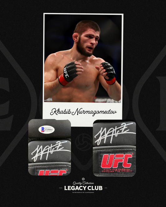Guante firmado Khabib Nurmagomedov