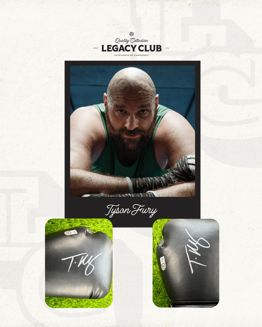 Guante firmado Tyson Fury