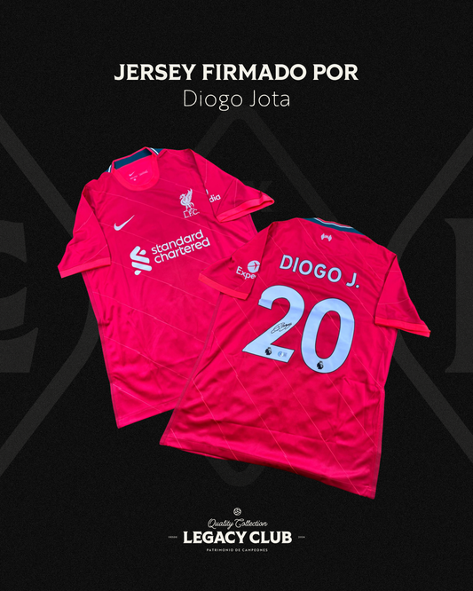 Jersey firmado Diogo Jota Liverpool