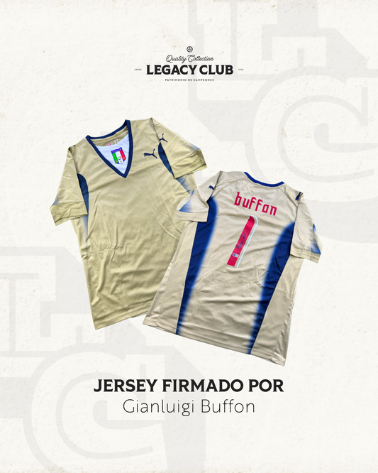Jersey firmado Gianluigi Buffon Italia 2006