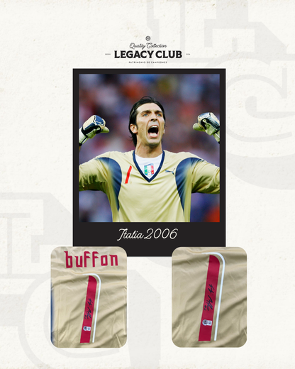 Jersey firmado Gianluigi Buffon Italia 2006