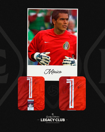 Jersey firmado Oswaldo Sánchez México