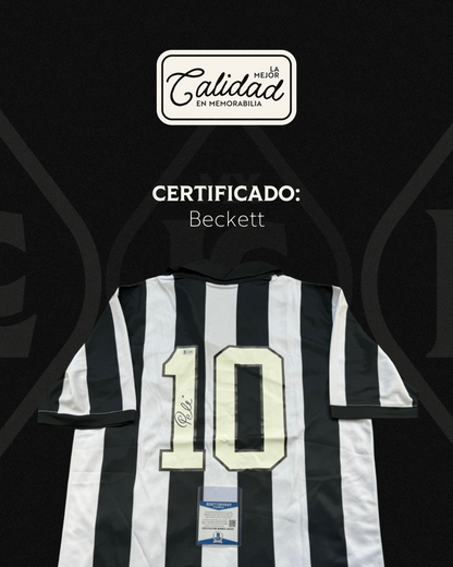 Jersey firmado Pelé Santos