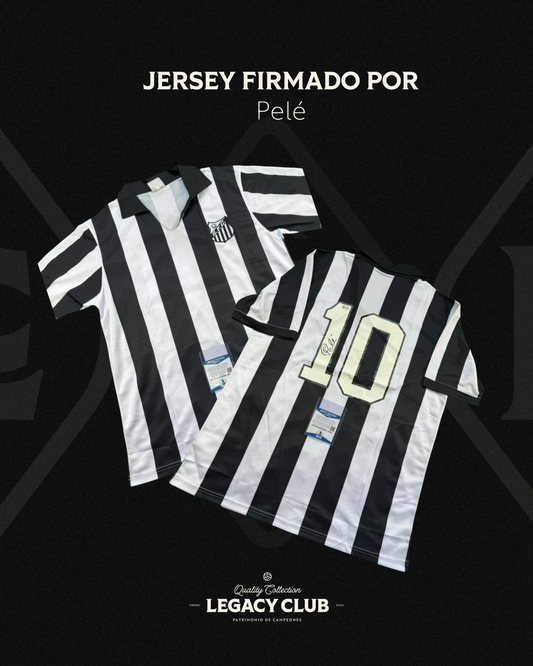 Jersey firmado Pelé Santos