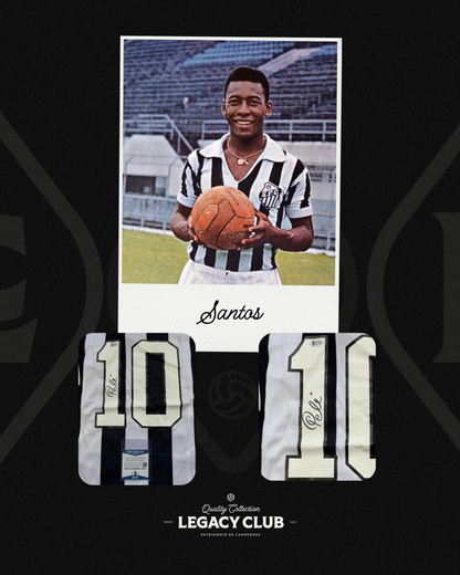 Jersey firmado Pelé Santos