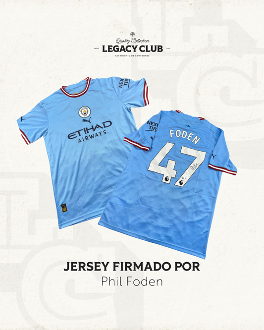 Jersey firmado Phil Foden Manchester City