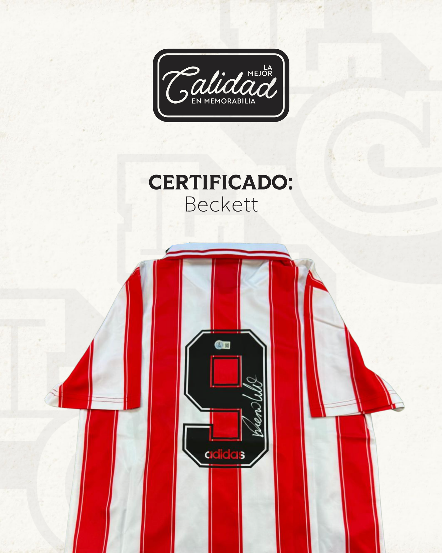 Jersey firmado Ronaldo Nazario PSV