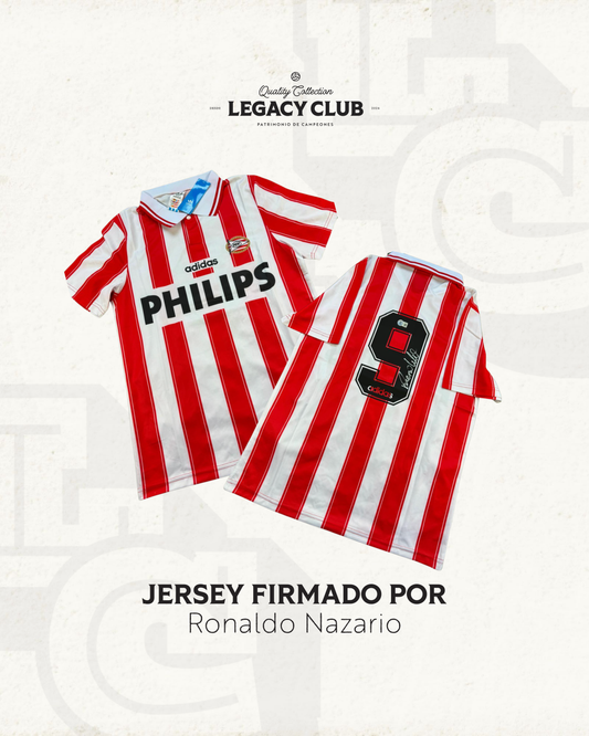 Jersey firmado Ronaldo Nazario PSV