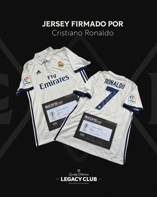 Jersey firmado Cristiano Ronaldo Real Madrid 2015