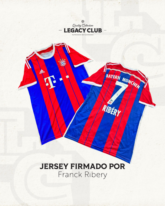 Jersey firmado Franck Ribery Bayern Munich