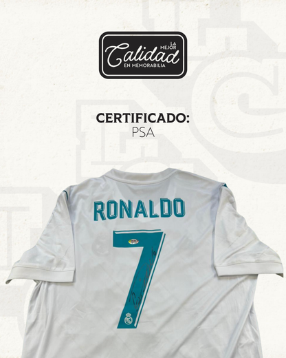Jersey firmado Cristiano Ronaldo Real Madrid 2017