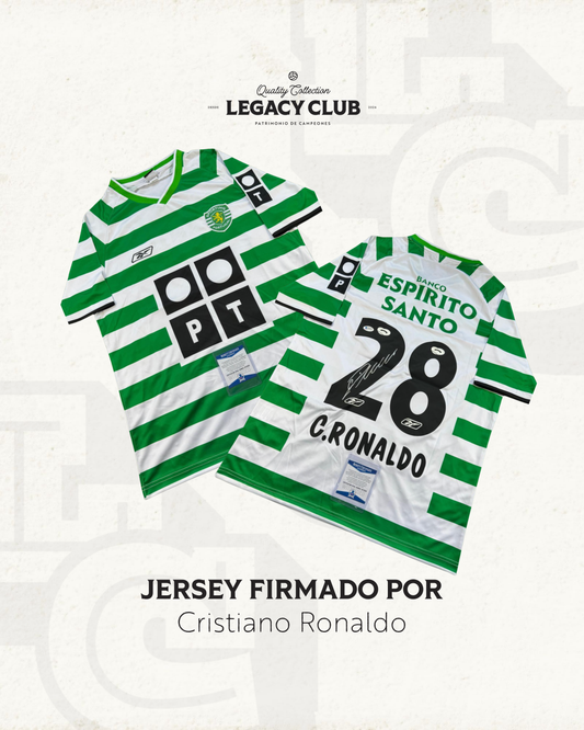 Jersey firmado Cristiano Ronaldo Sporting Lisboa