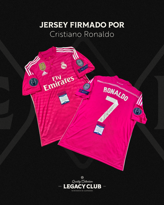 Jersey firmado Cristiano Ronaldo Real Madrid 2015