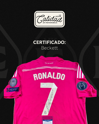 Jersey firmado Cristiano Ronaldo Real Madrid 2015