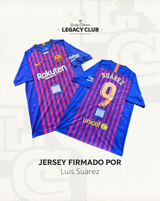 Jersey firmado Luis Suarez Barcelona 2019