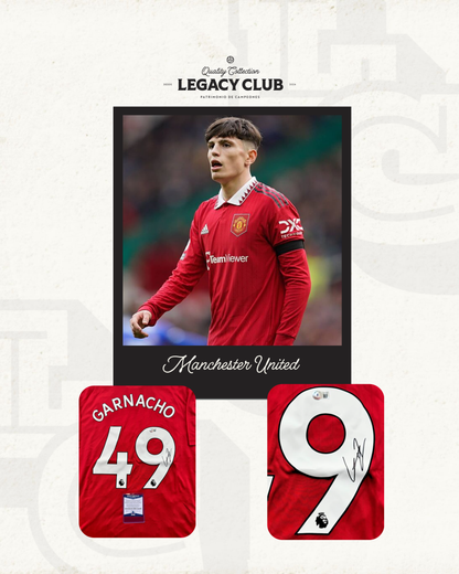 Jersey firmado Alejandro Garnacho Manchester United