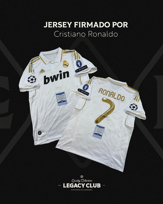 Jersey firmado Cristiano Ronaldo Real Madrid 2012