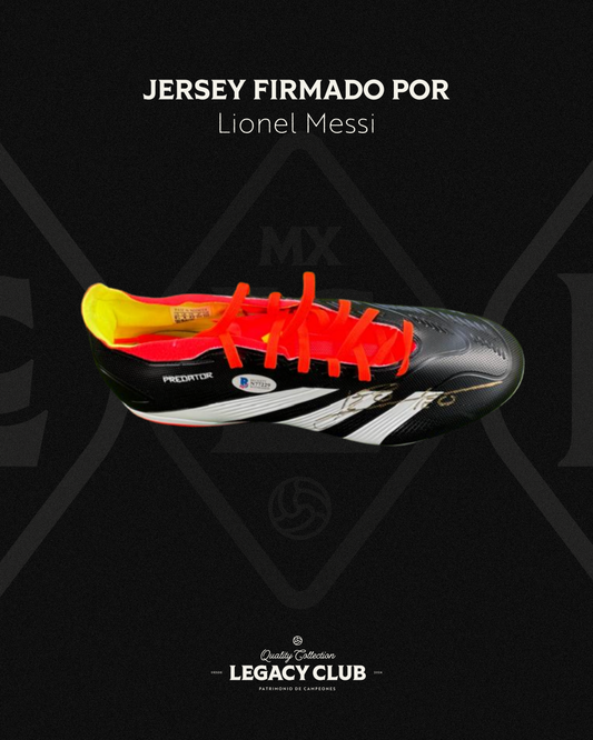 Zapato firmado Lionel Messi Adidas