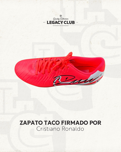 Zapato firmado Cristiano Ronaldo Nike