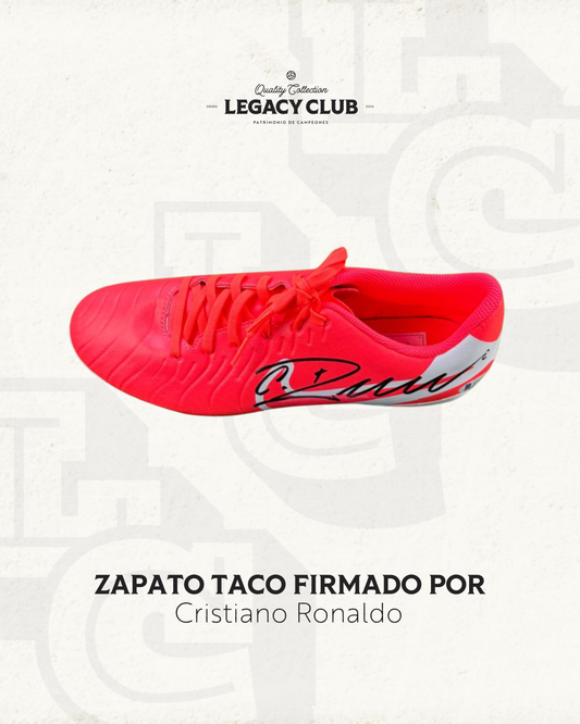 Zapato firmado Cristiano Ronaldo Nike