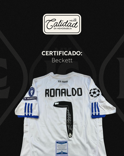 Jersey firmado Cristiano Ronaldo Real Madrid 2011