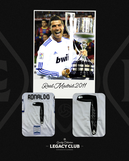 Jersey firmado Cristiano Ronaldo Real Madrid 2011