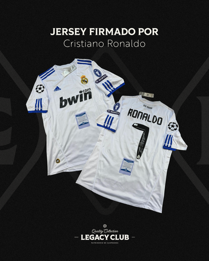 Jersey firmado Cristiano Ronaldo Real Madrid 2011