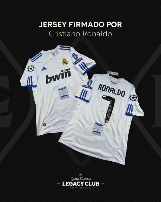 Jersey firmado Cristiano Ronaldo Real Madrid 2011