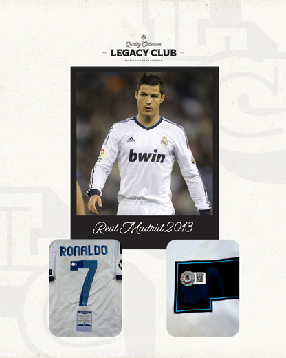 Jersey firmado Cristiano Ronaldo Real Madrid 2013