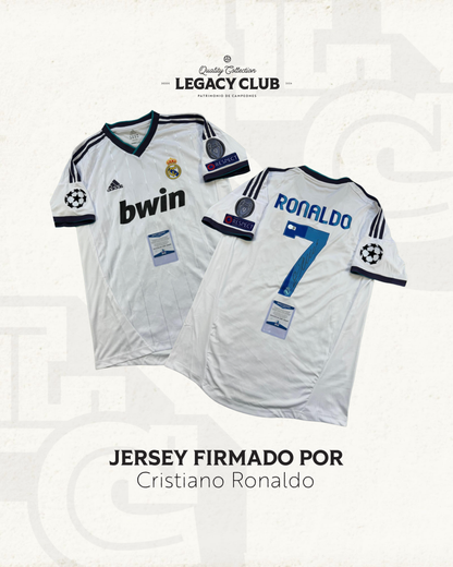 Jersey firmado Cristiano Ronaldo Real Madrid 2013