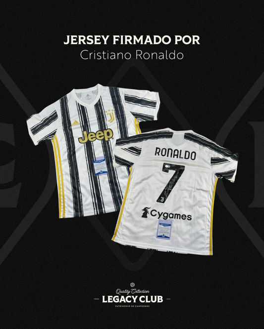 Jersey firmado Cristiano Ronaldo Juventus 2020