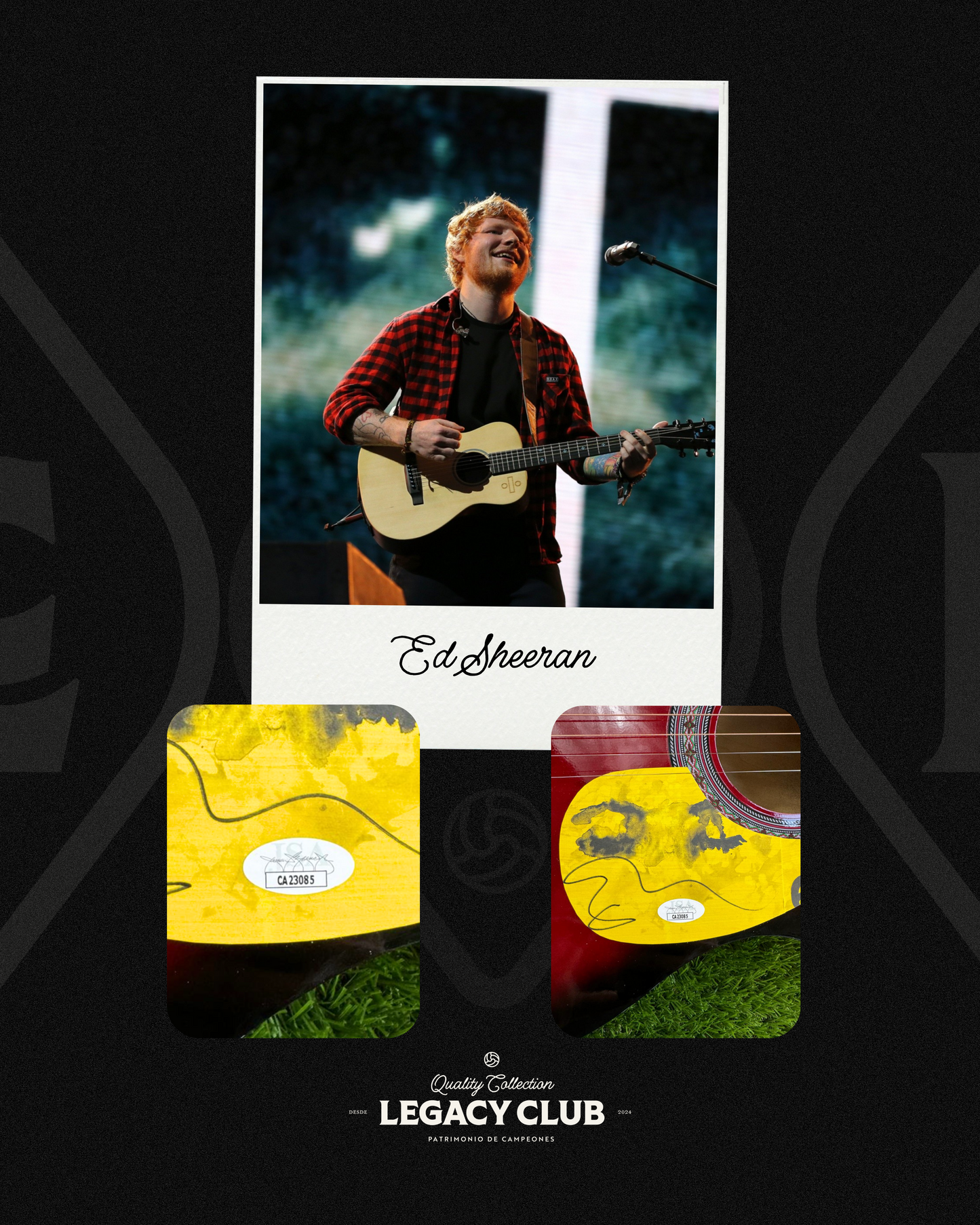 ED SHEERAN GUITARRA