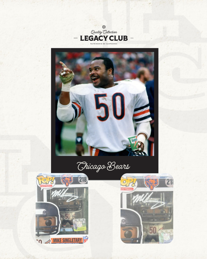 Funko Pop Mike Singletary Chicago Bears