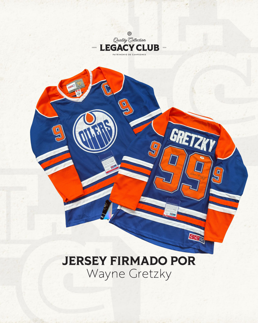 Jersey firmado Wayne Gretzky Oilers