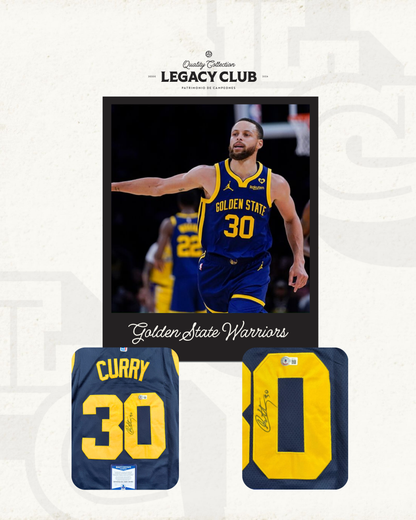 Jersey firmado Stephen Curry Golden State Warriors