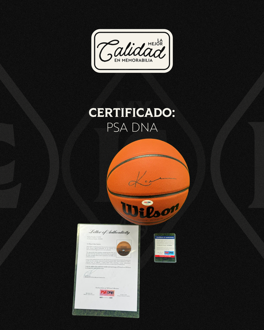 Balón firmado Kobe Bryant